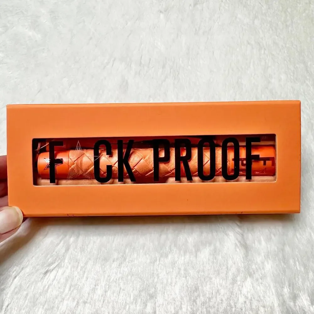 NIB Jeffree Star F*ck Proof Coral Mascara Full Size 8ml
